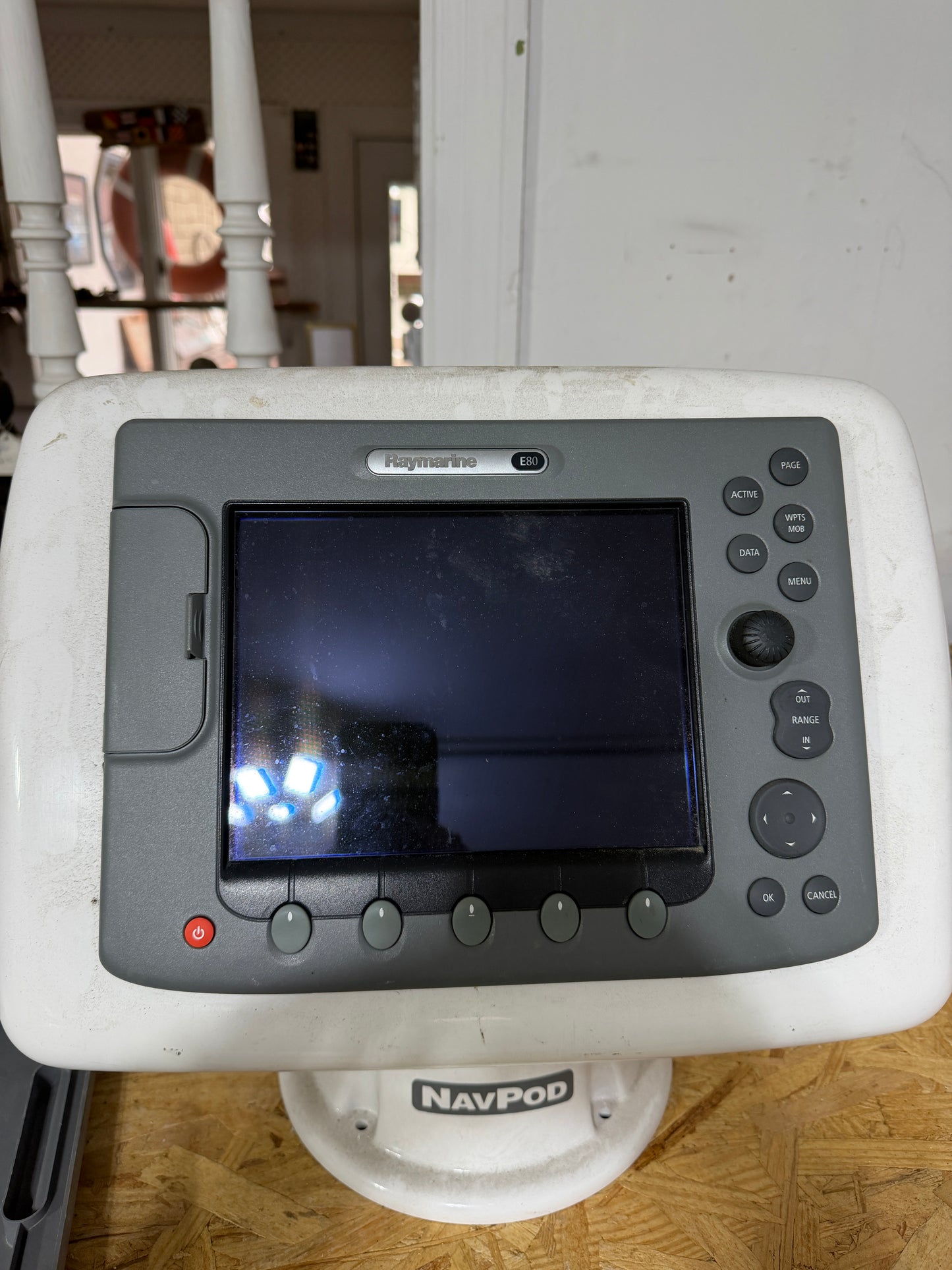 NavPod PowerPod With Raymarine E80 Chartplotter