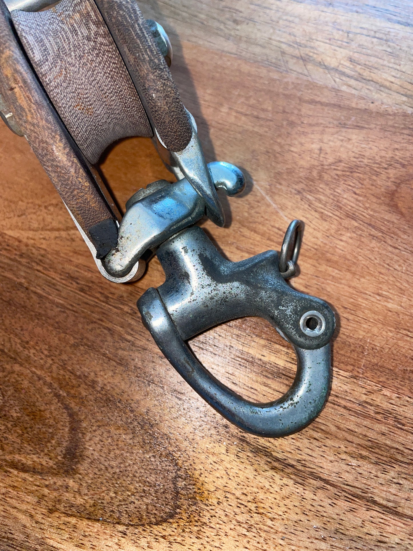 Small Tufnol Snatch Block - 1 3/4” Sheave - 5/8” Line