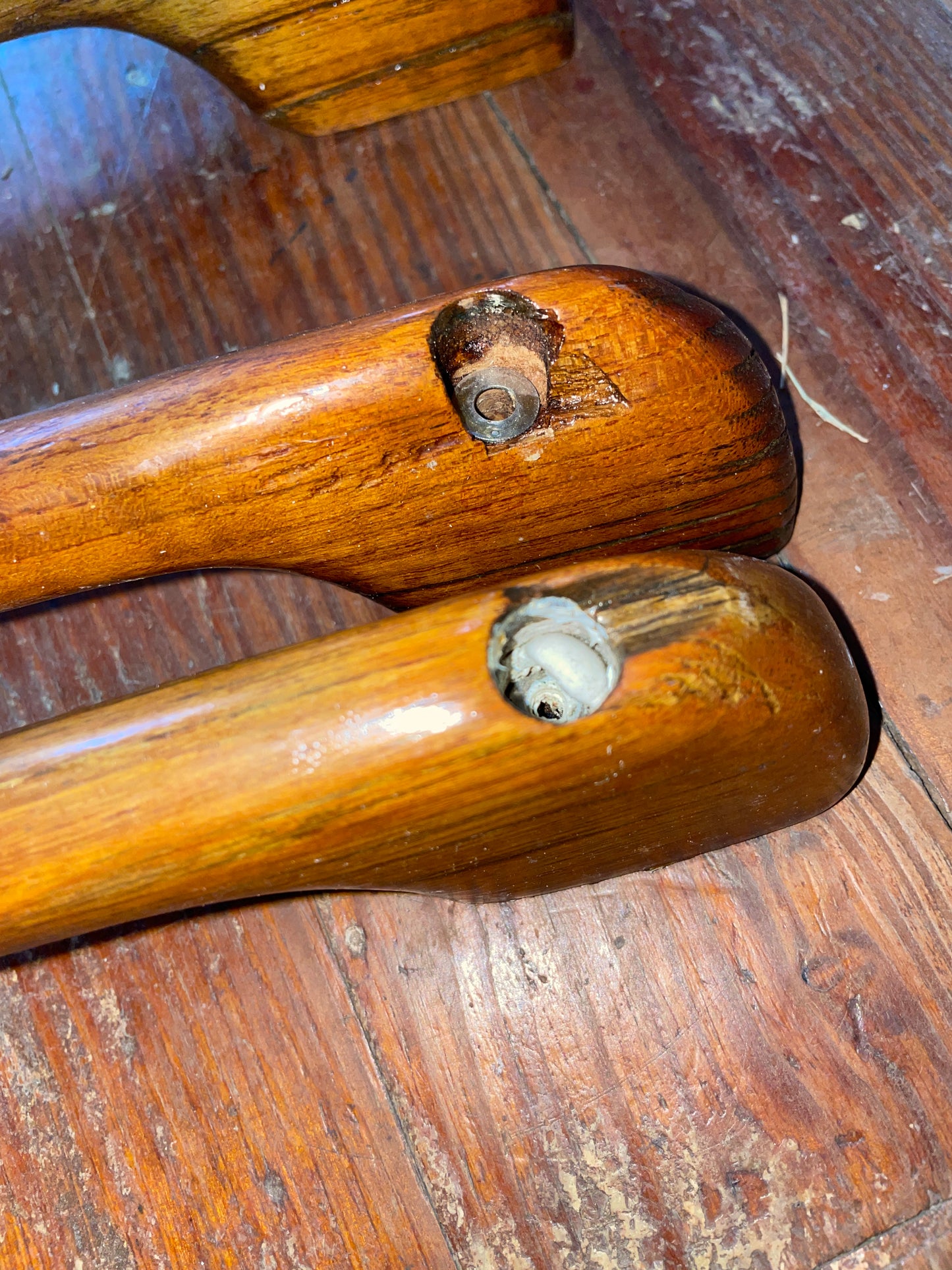 56 1/2” Long Teak Hand Rail
