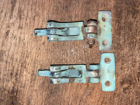 Pair Of Bronze Latches