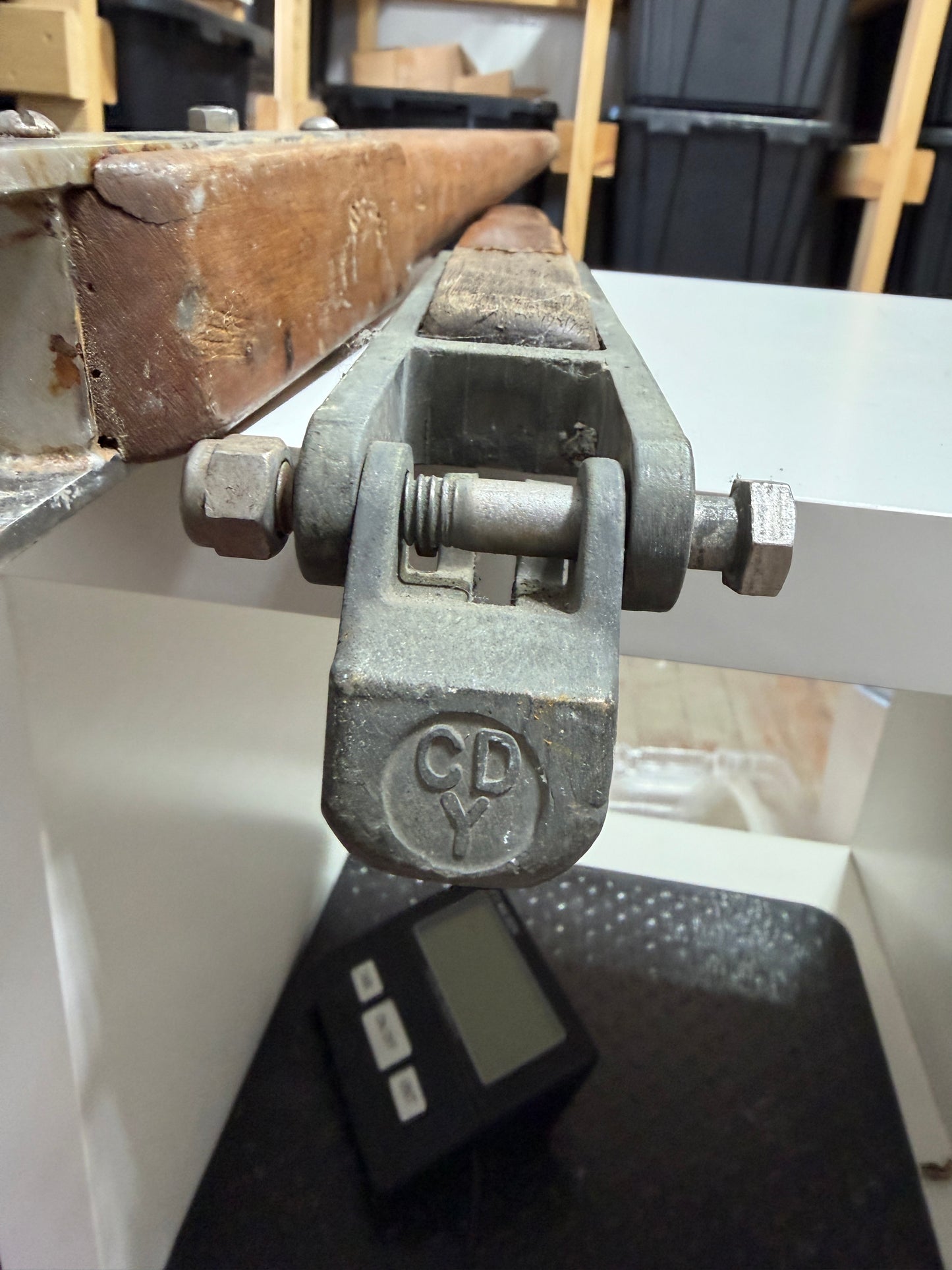 Slightly Curved 39" Long Tiller Handle - Cape Dory -- #18