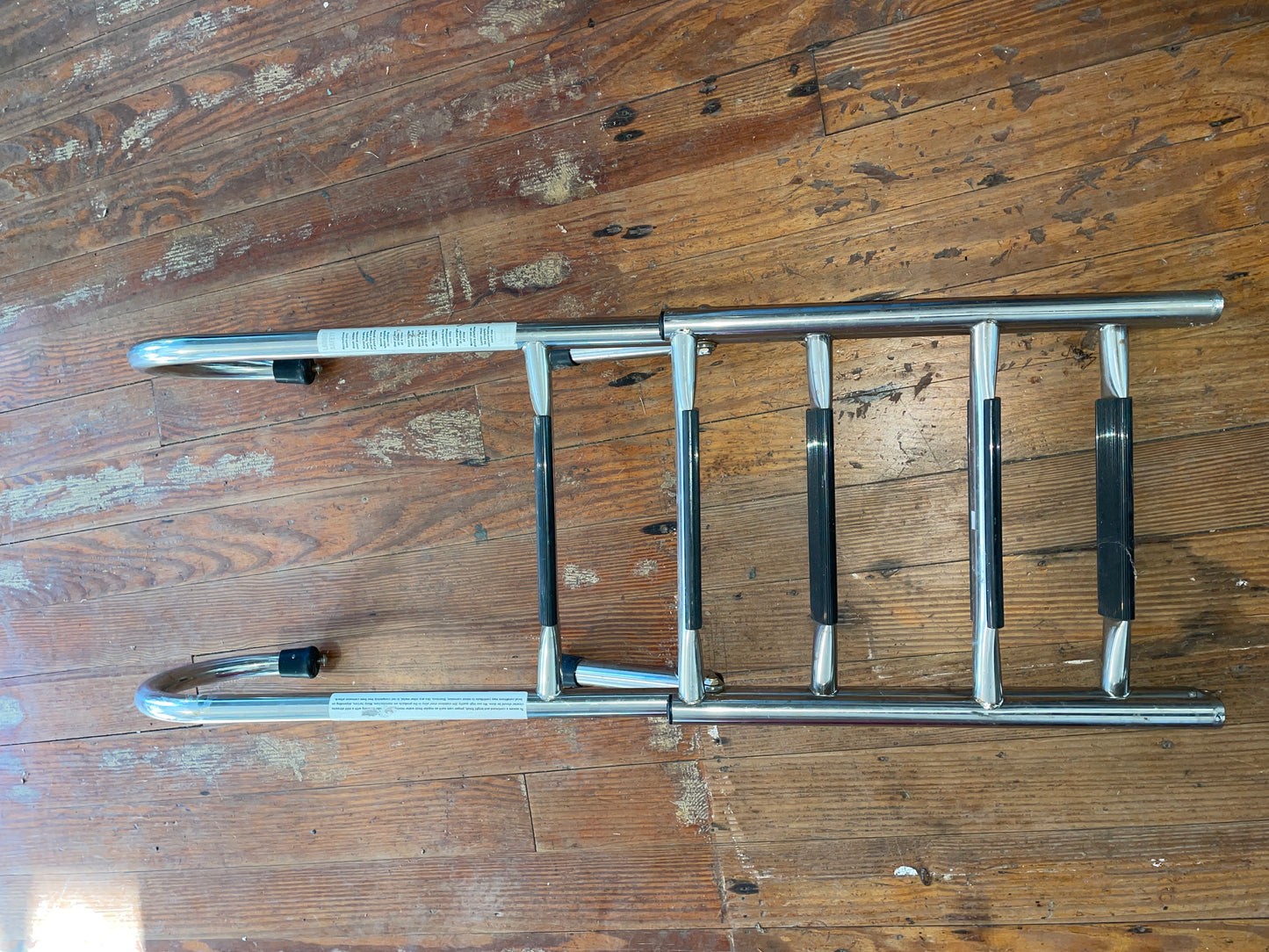 SS Folding Boarding Ladder Off Alberg 30