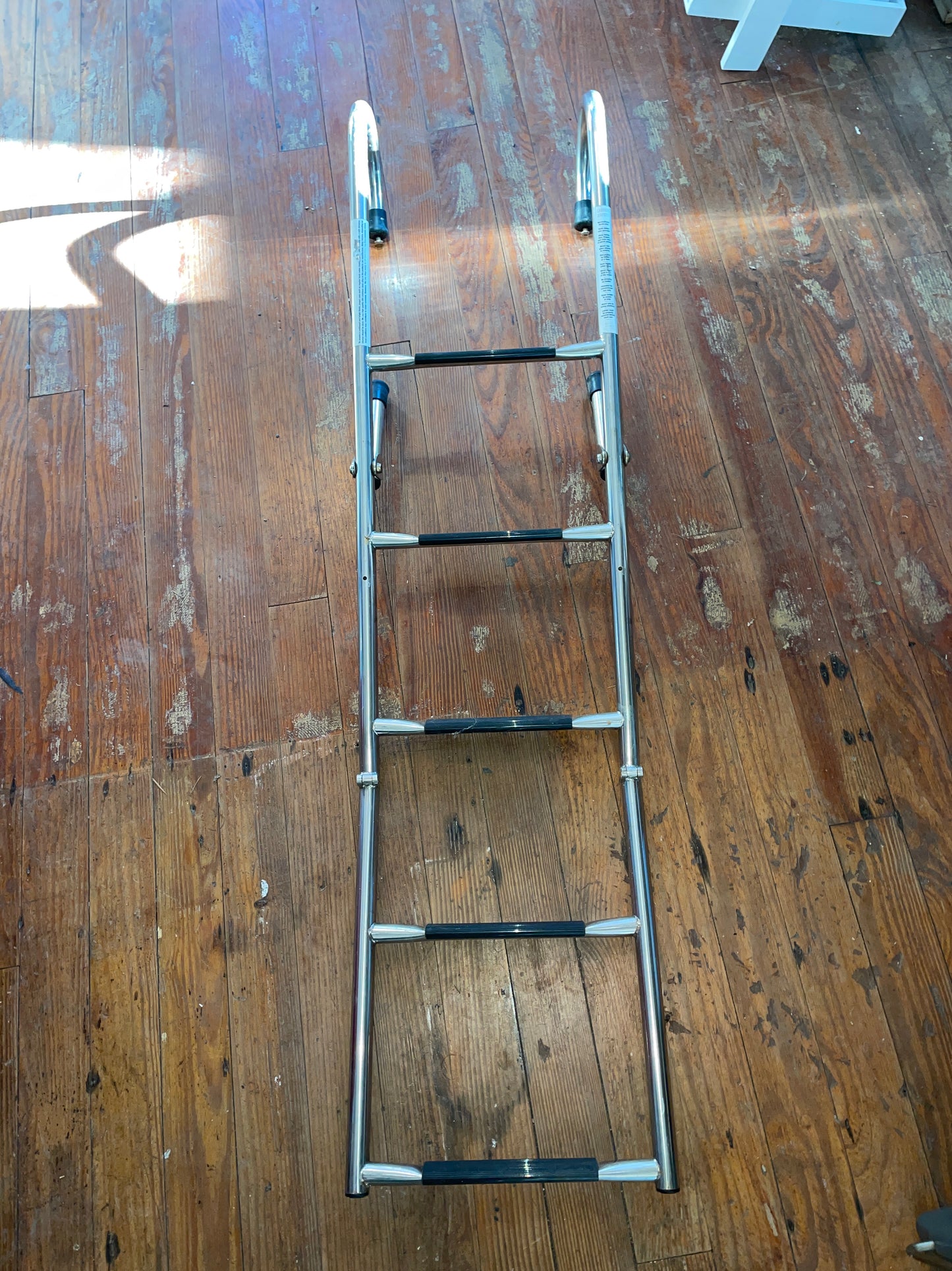 SS Folding Boarding Ladder Off Alberg 30