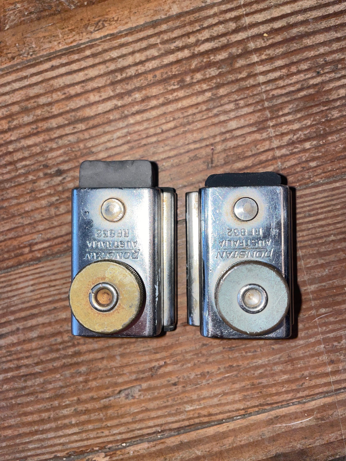 PAIR Ronstan 1 1/4” Pull Top Track Ends