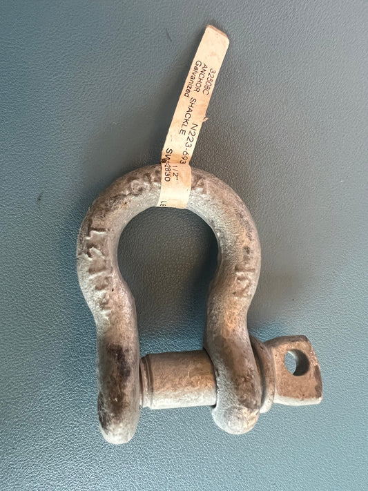 National Hardware N223-693 3250BC Anchor Shackle in Galvanized,1/2"