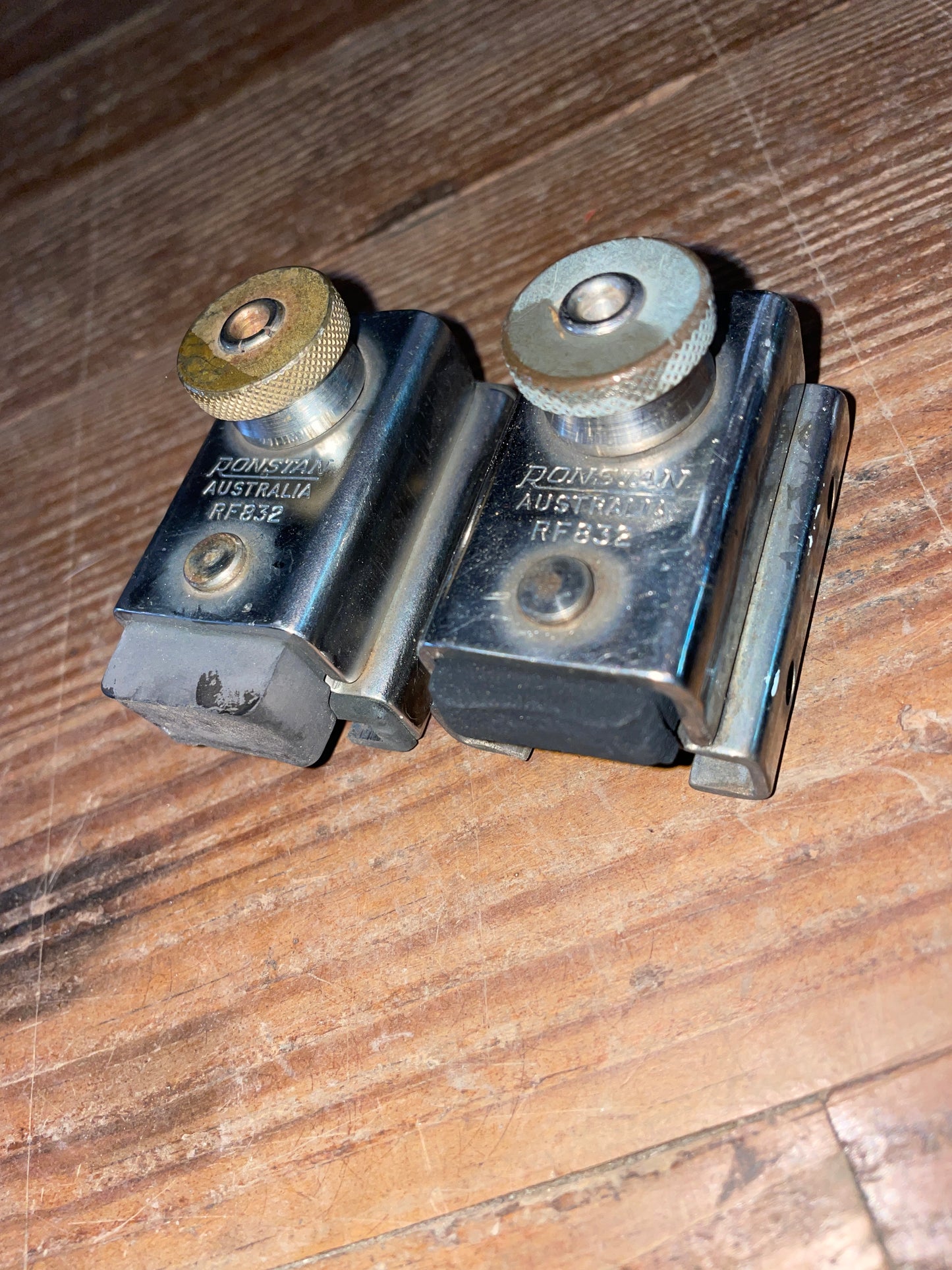 PAIR Ronstan 1 1/4” Pull Top Track Ends