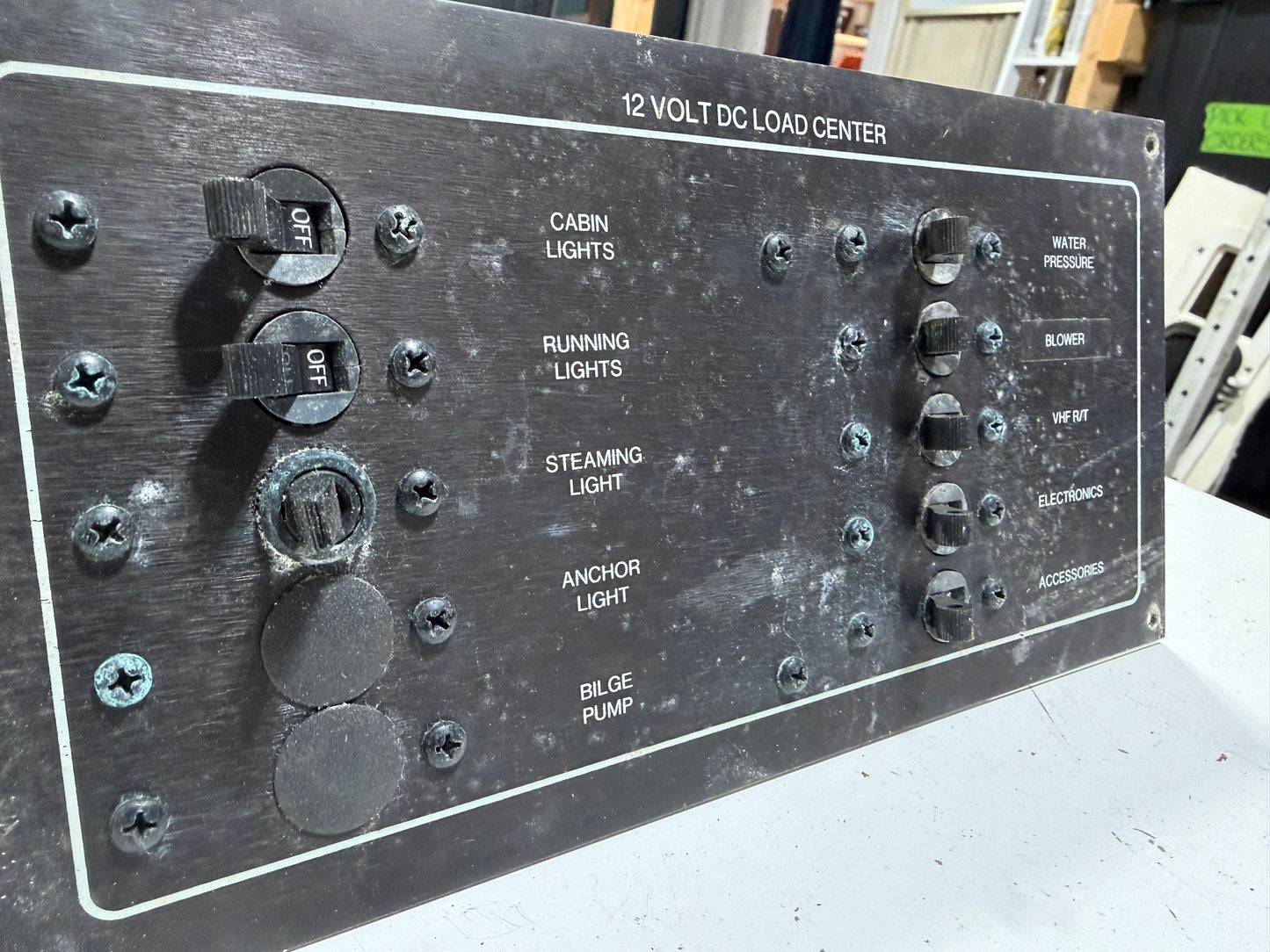 12VDC Load Center Panel - Pearson 27