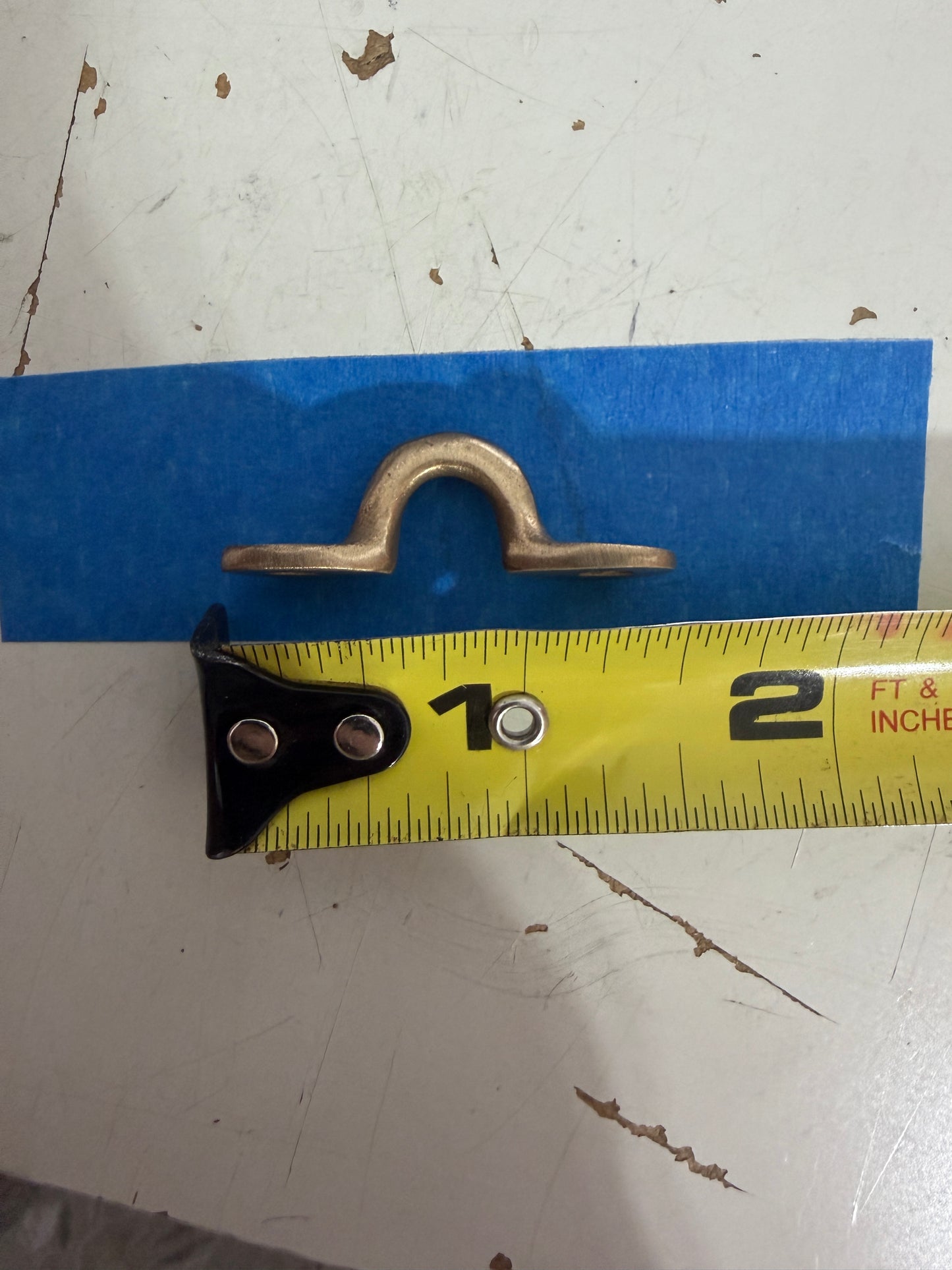 Bronze Deck Bow - 1 1/2" Long