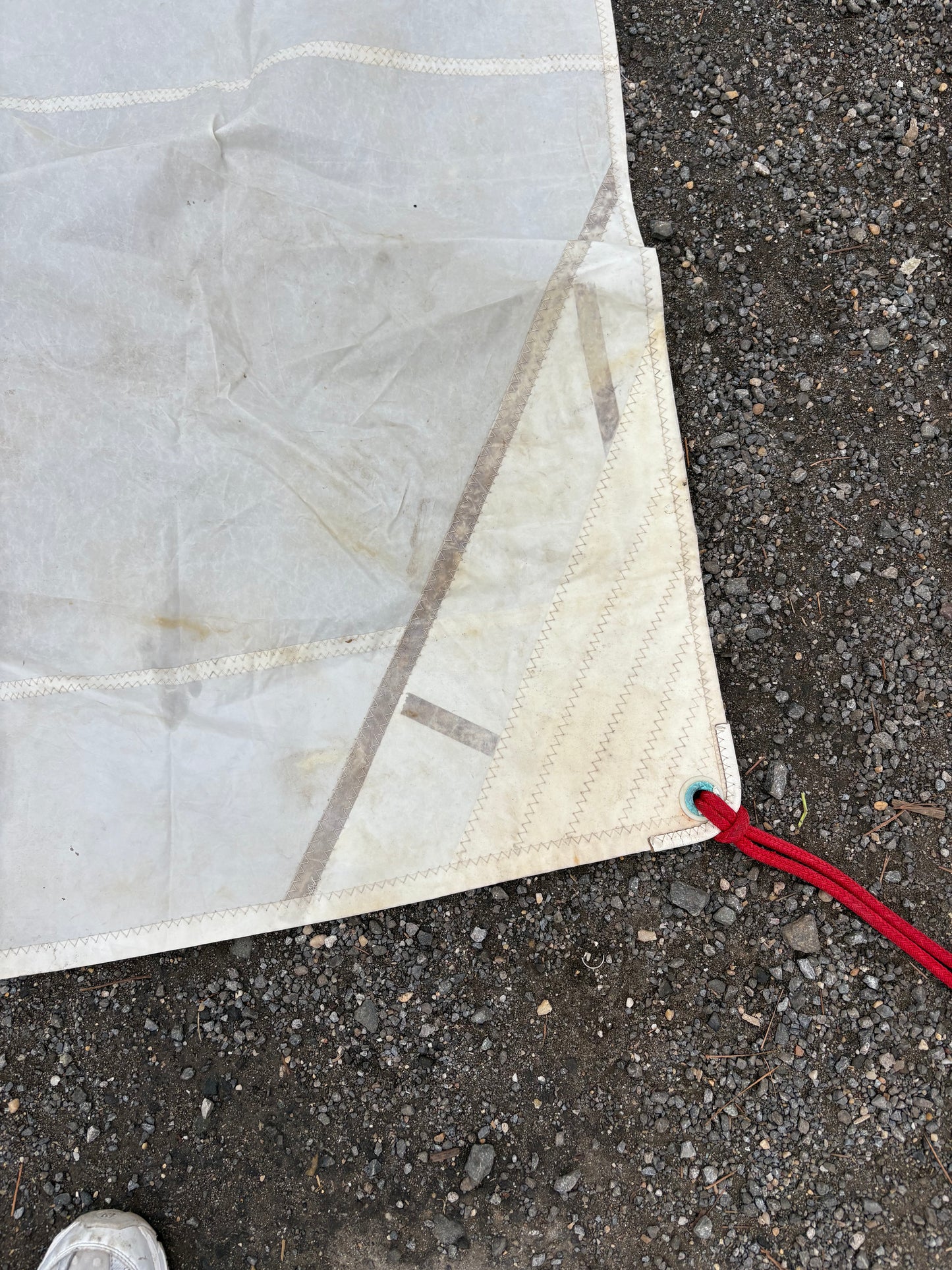 Small Jib Sail - 14'7" x 13' x 6'9"