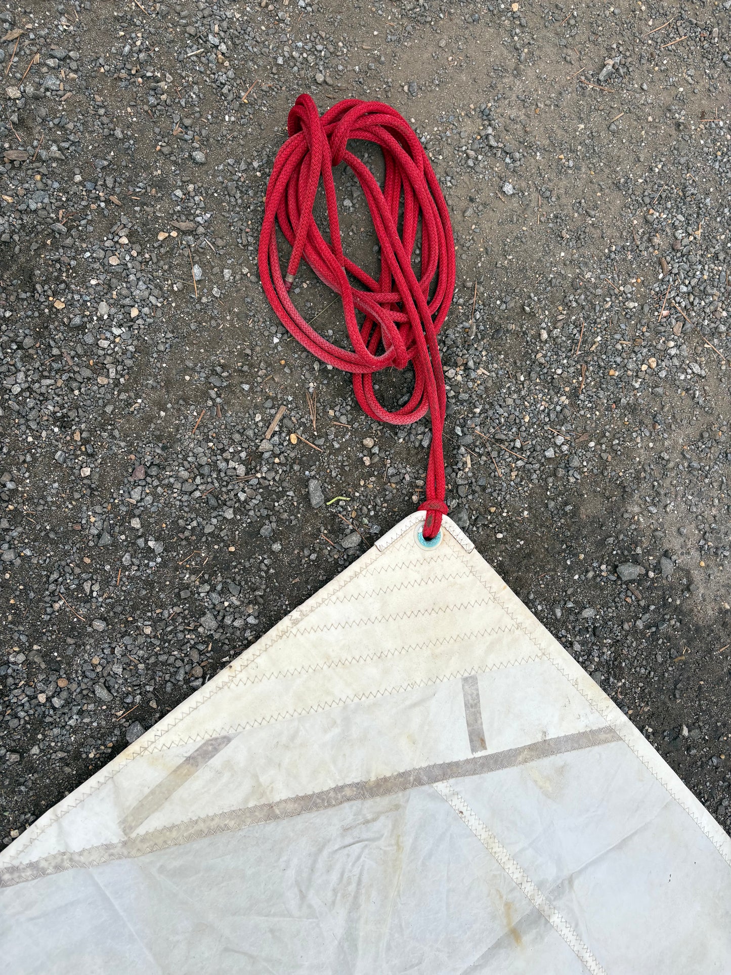 Small Jib Sail - 14'7" x 13' x 6'9"
