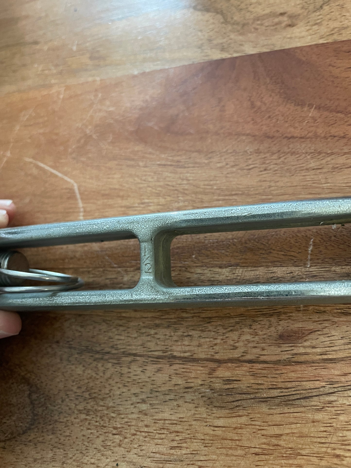 Chromed Bronze 1/2” Open Bodied Turnbuckle