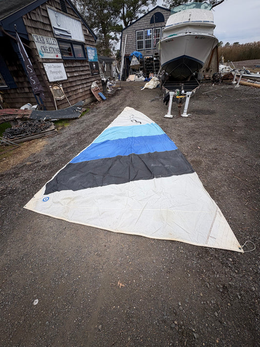 Catalina 34 Main Sail - Luff 19'8" x Leech 21'6" x 9'2"