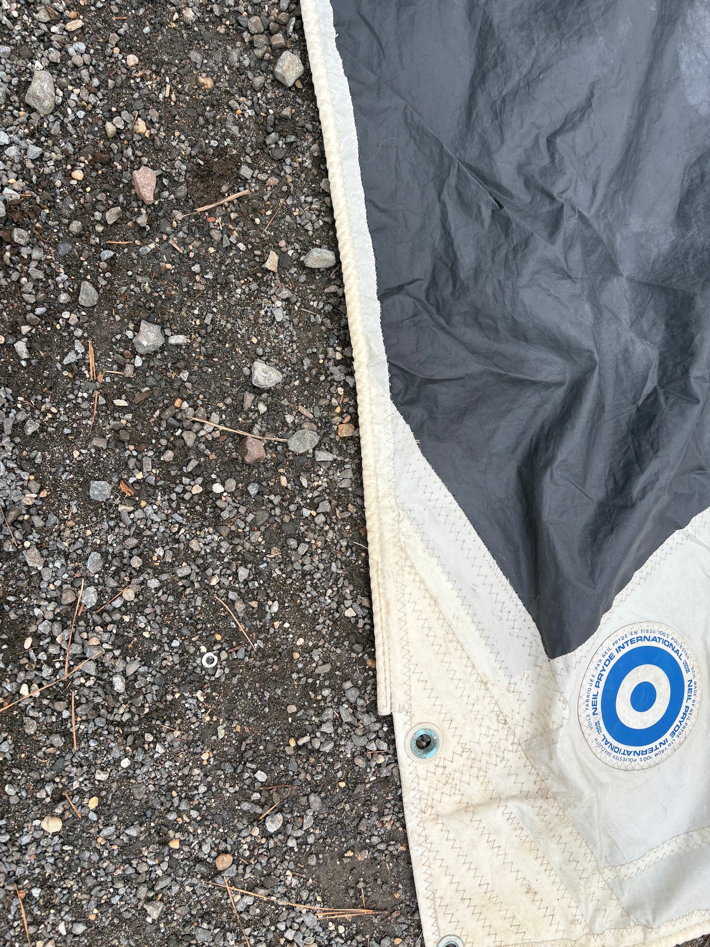 Catalina 34 Main Sail - Luff 19'8" x Leech 21'6" x 9'2"