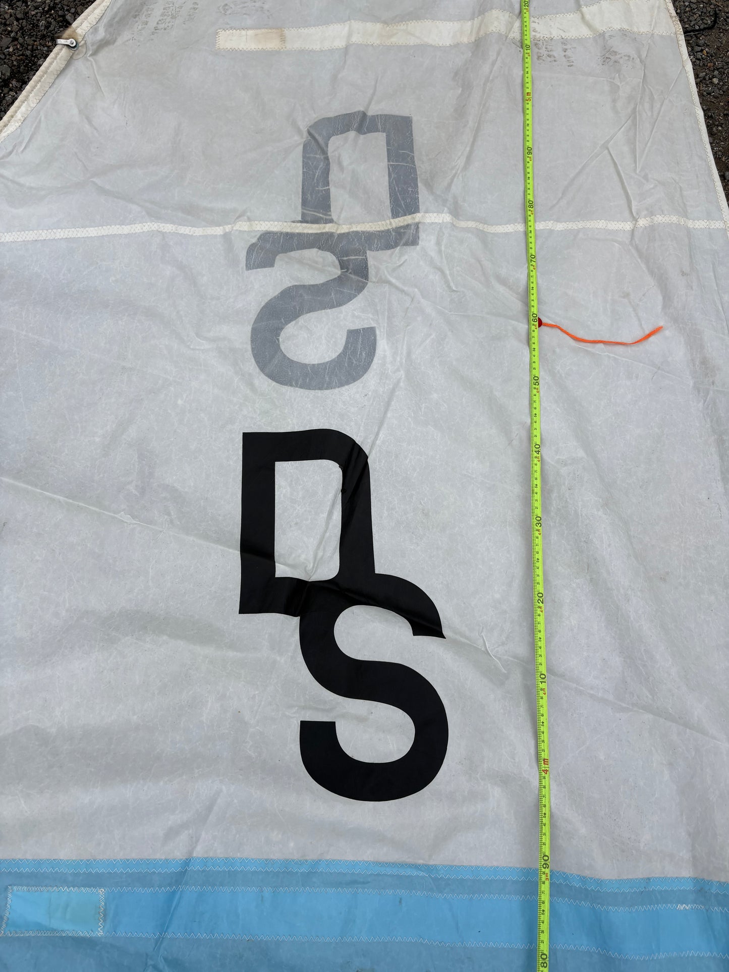 Catalina 34 Main Sail - Luff 19'8" x Leech 21'6" x 9'2"