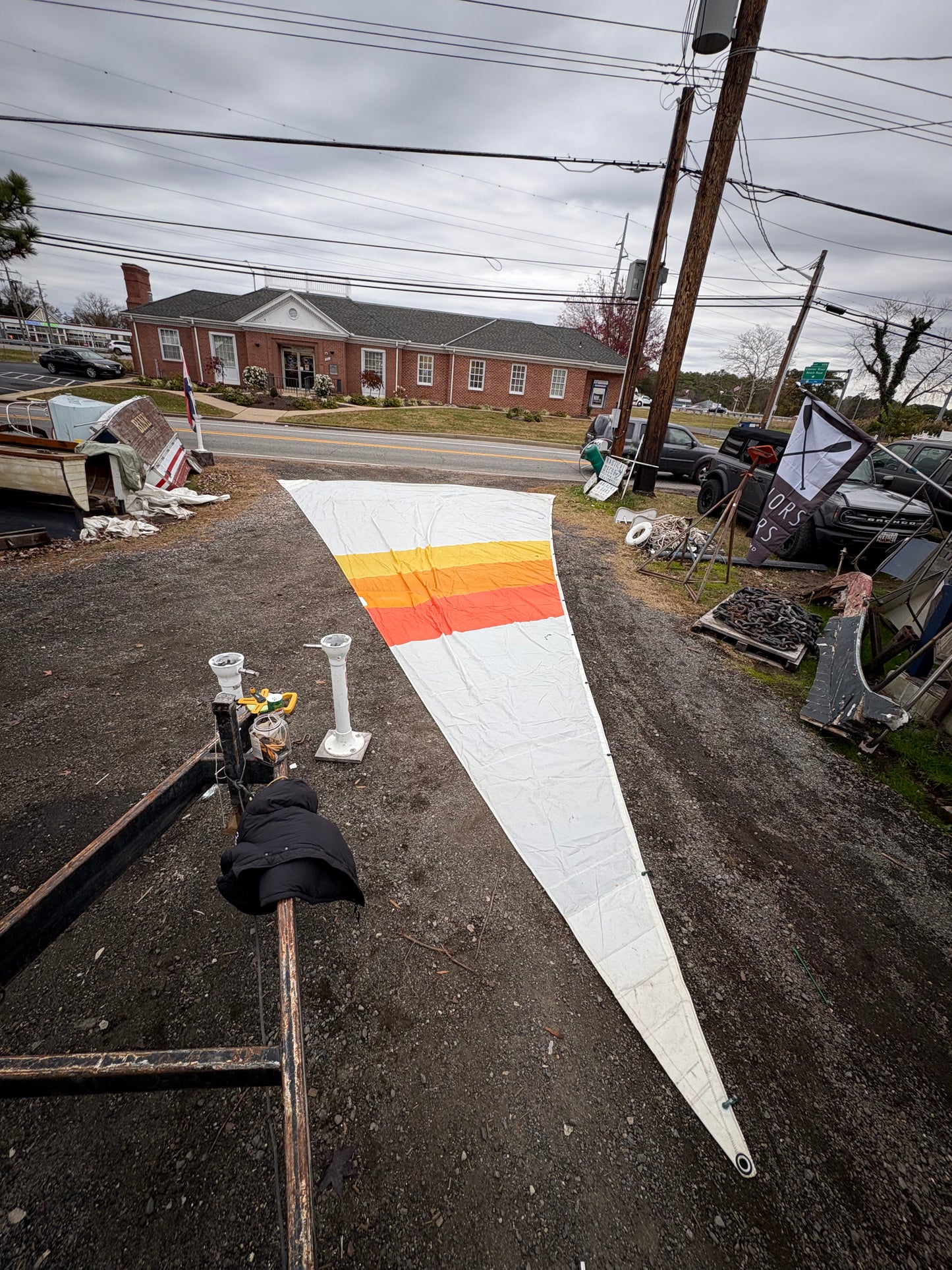 Catalina 34 - 180 Drifter Sail - 38'7" x 37'6" x 21"