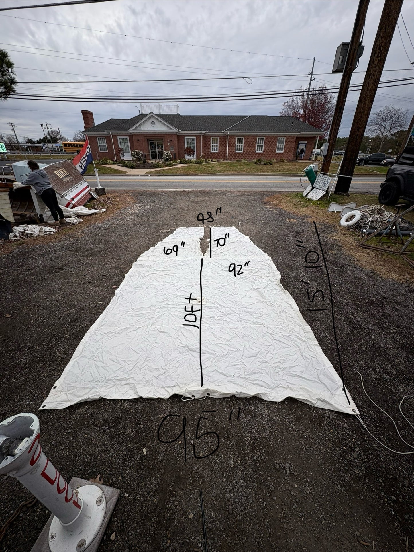 Mariner 28 Canvas Shade - NO POLES