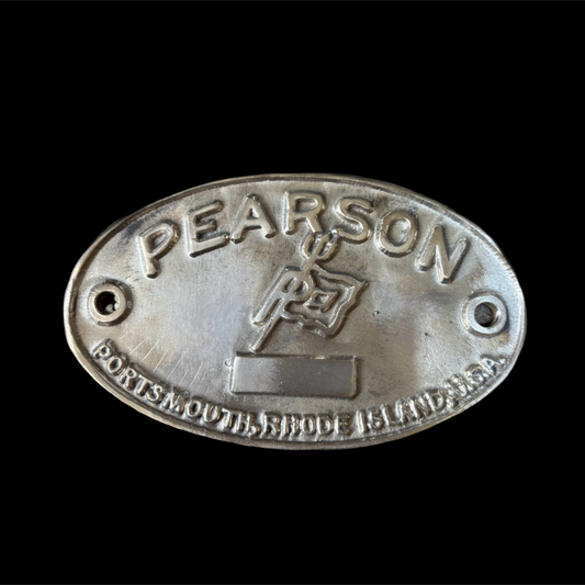 Pearson Builders Plate