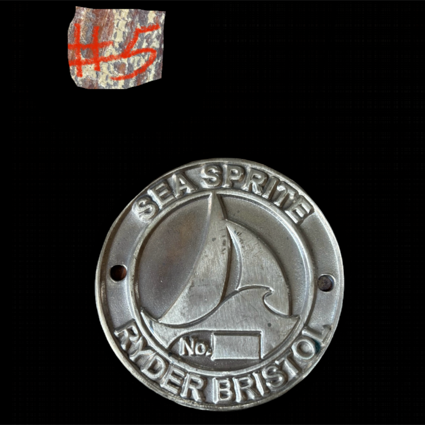 Sea Sprite Ryder Bristol Builders Plate