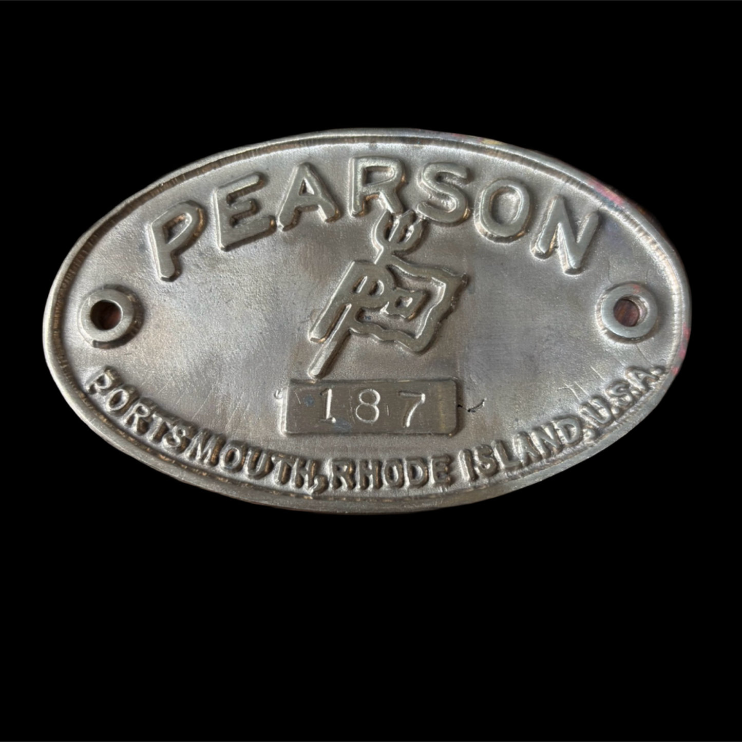 Pearson Builders Plate