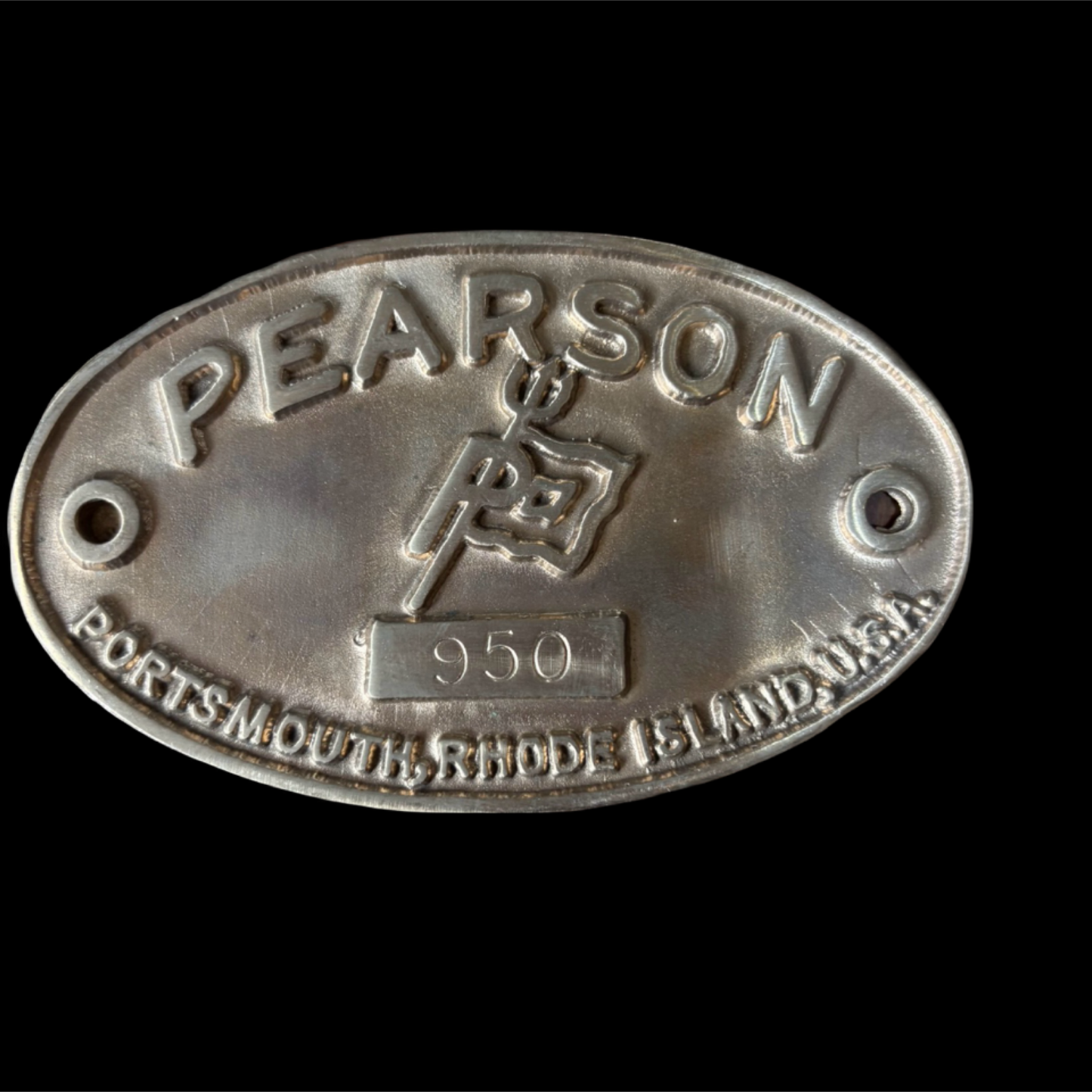 Pearson Builders Plate