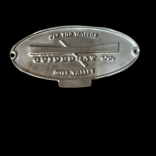 PLY The Waters GuideBoat Co. Mill Valley Builders Plate -- MULTIPLE SYTLES AVAILABLE