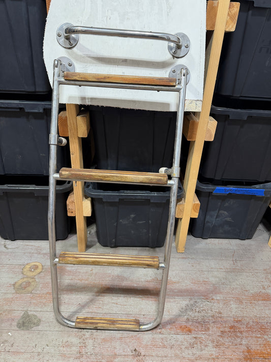 39 1/4" TALL Boarding Ladder With Grab Rail - Pearson 27
