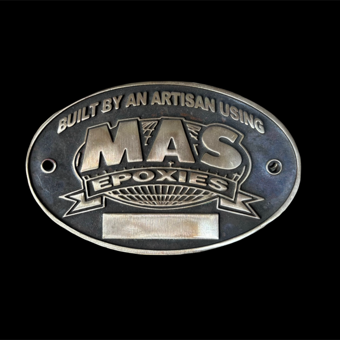 Built BY An Artisan Using MAS Epoxies Plate
