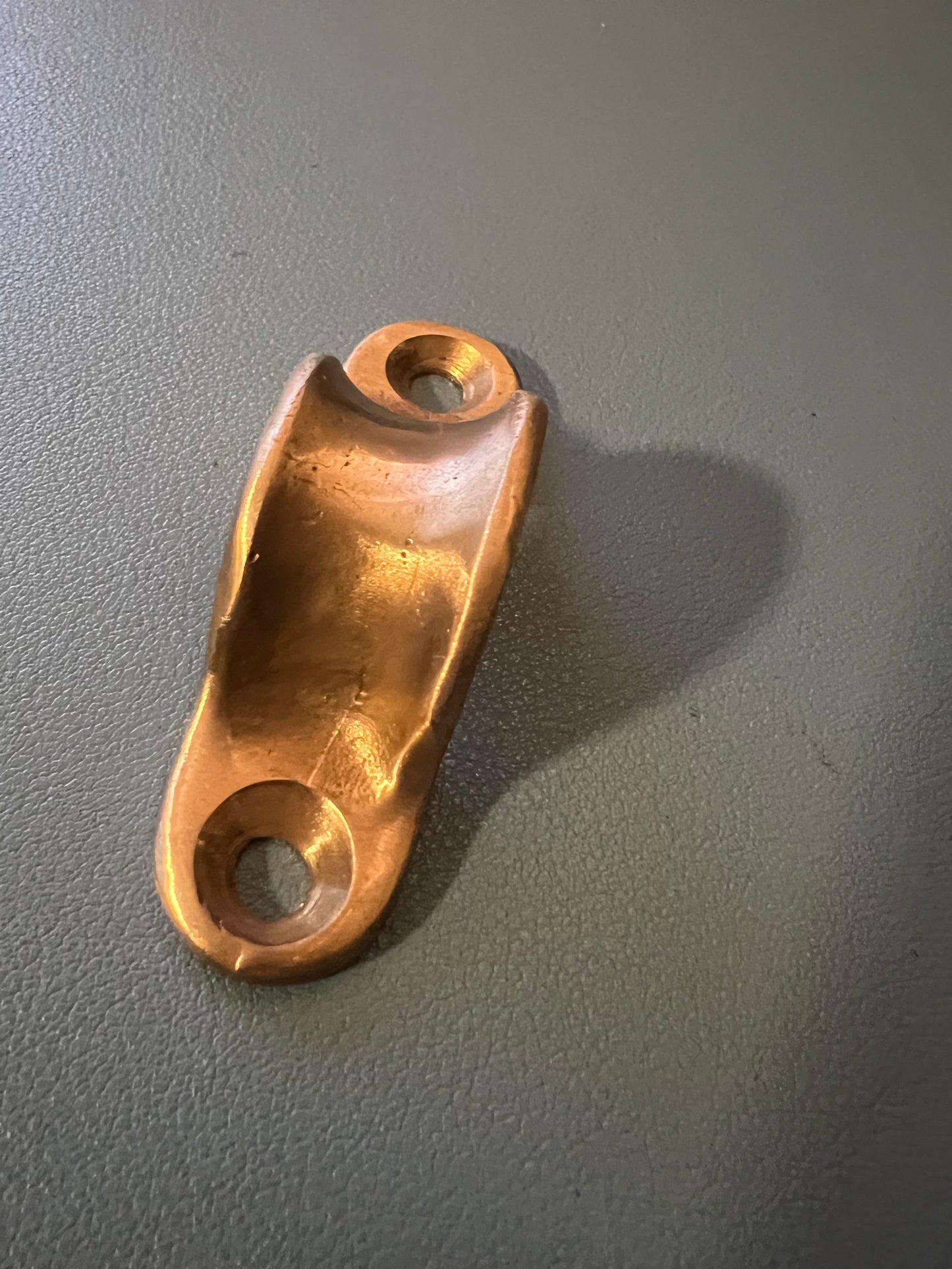 Bronze Herreshoff Pattern Deck Fairleads 3/8" Line