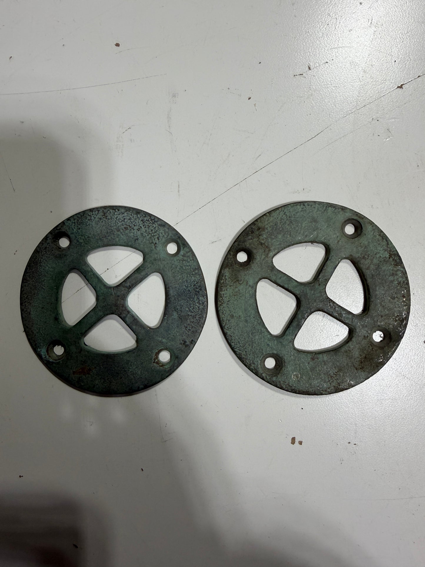 PAIR Bronze 3" Vent Covers
