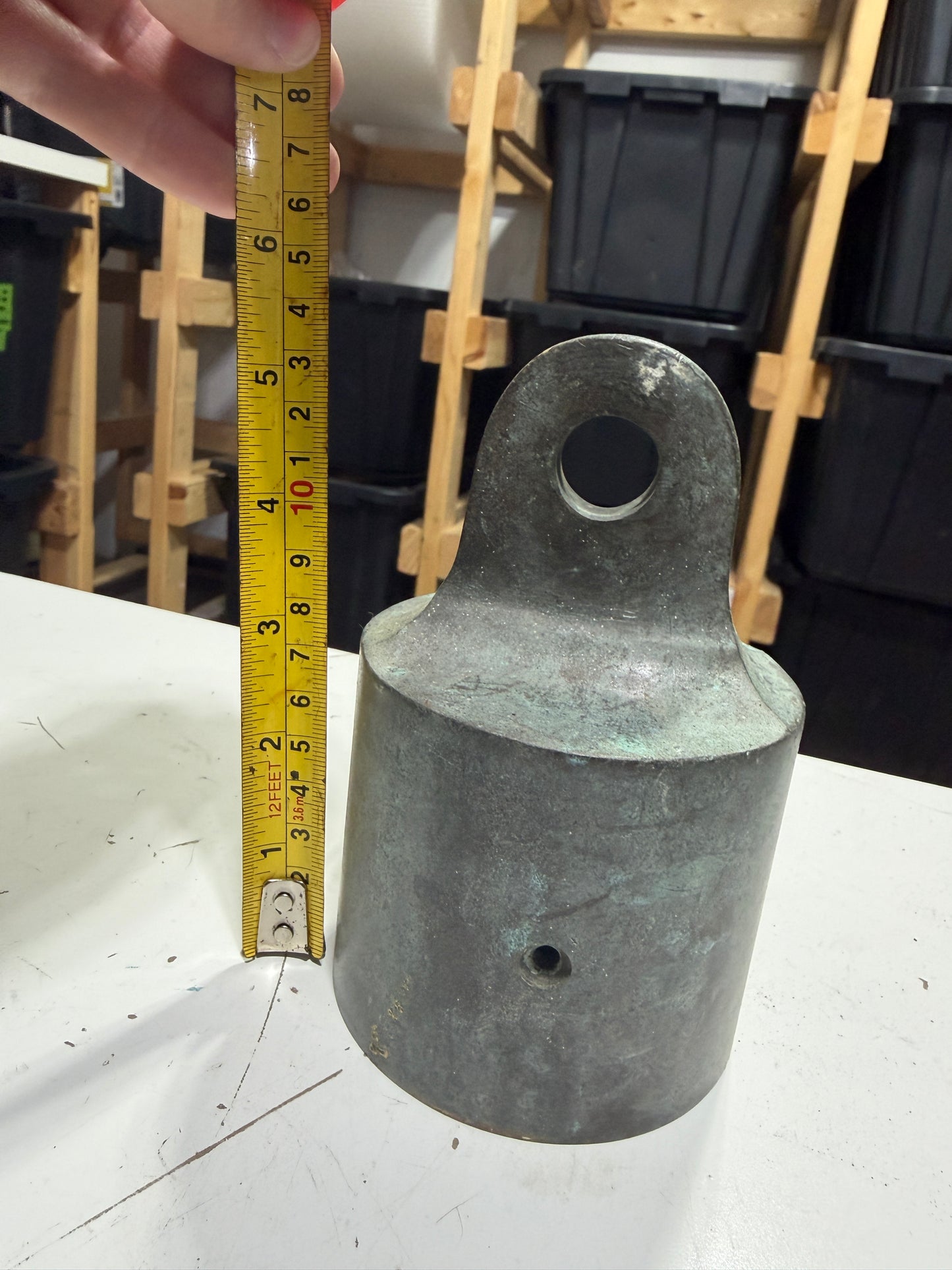 LARGE Solid Bronze Fitting - 3" Inside Diameter