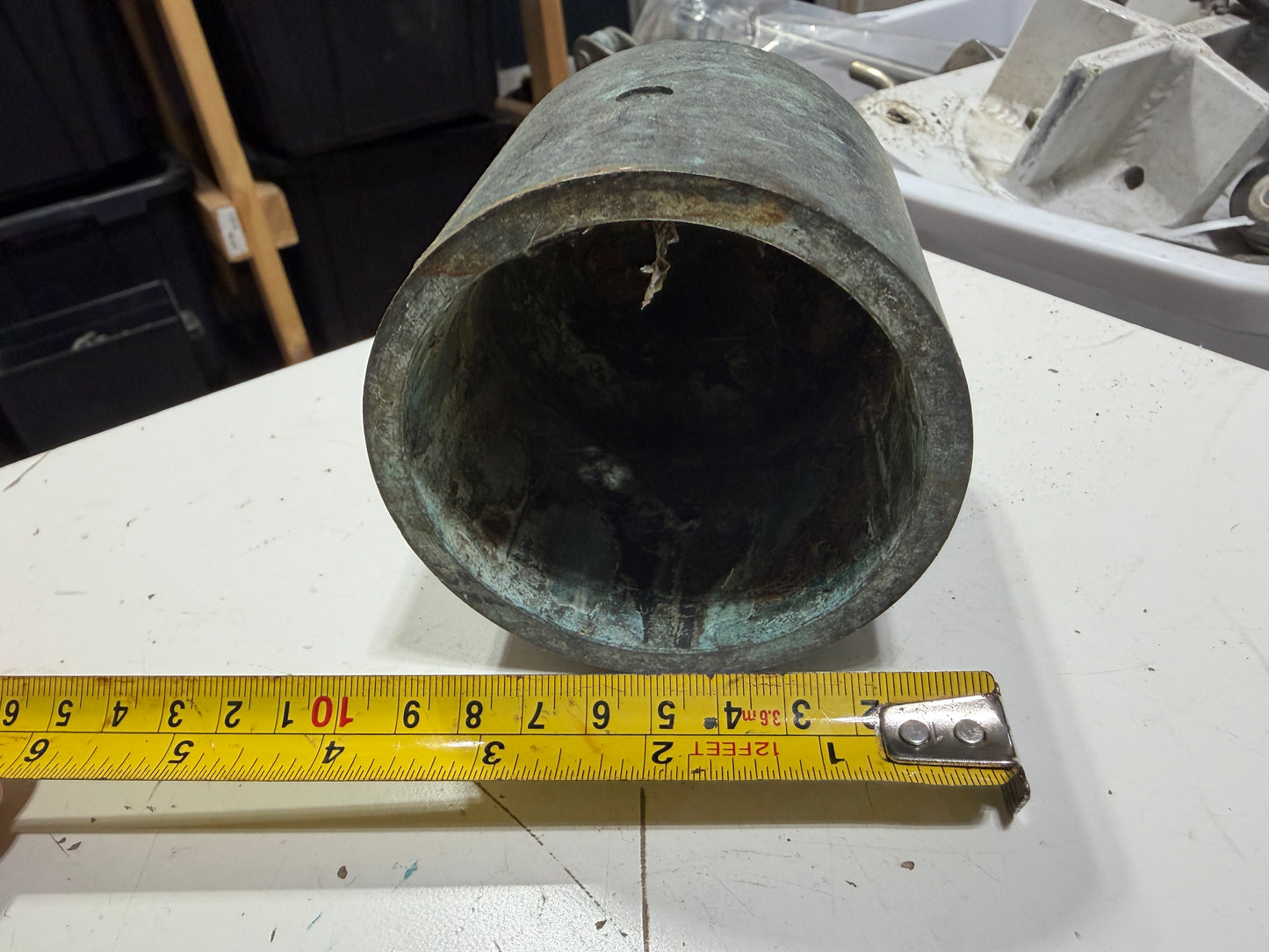 LARGE Solid Bronze Fitting - 3" Inside Diameter