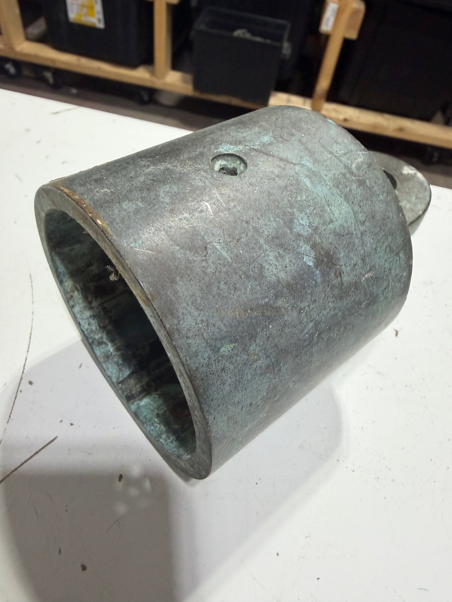 LARGE Solid Bronze Fitting - 3" Inside Diameter