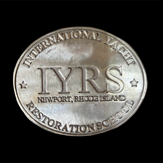 International Yacht Restoration School "IYRS" Builders Plate