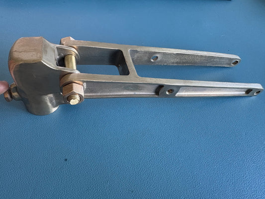 Bronze Rudder Post Cap Tiller Strap BB3303