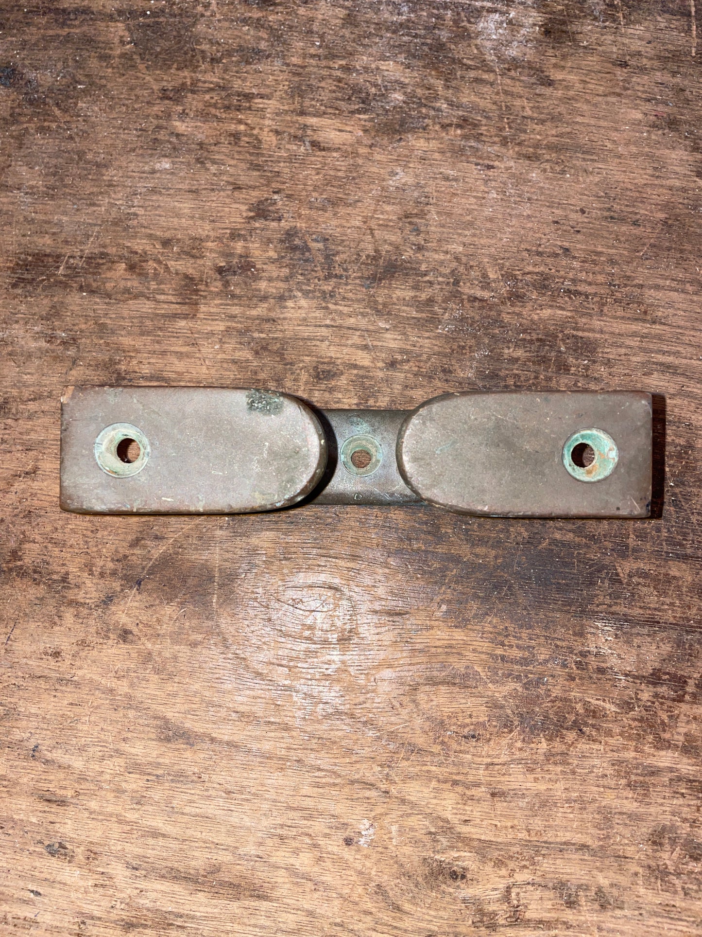 Bronze Angled Recess 5 1/2” Rail Cleat