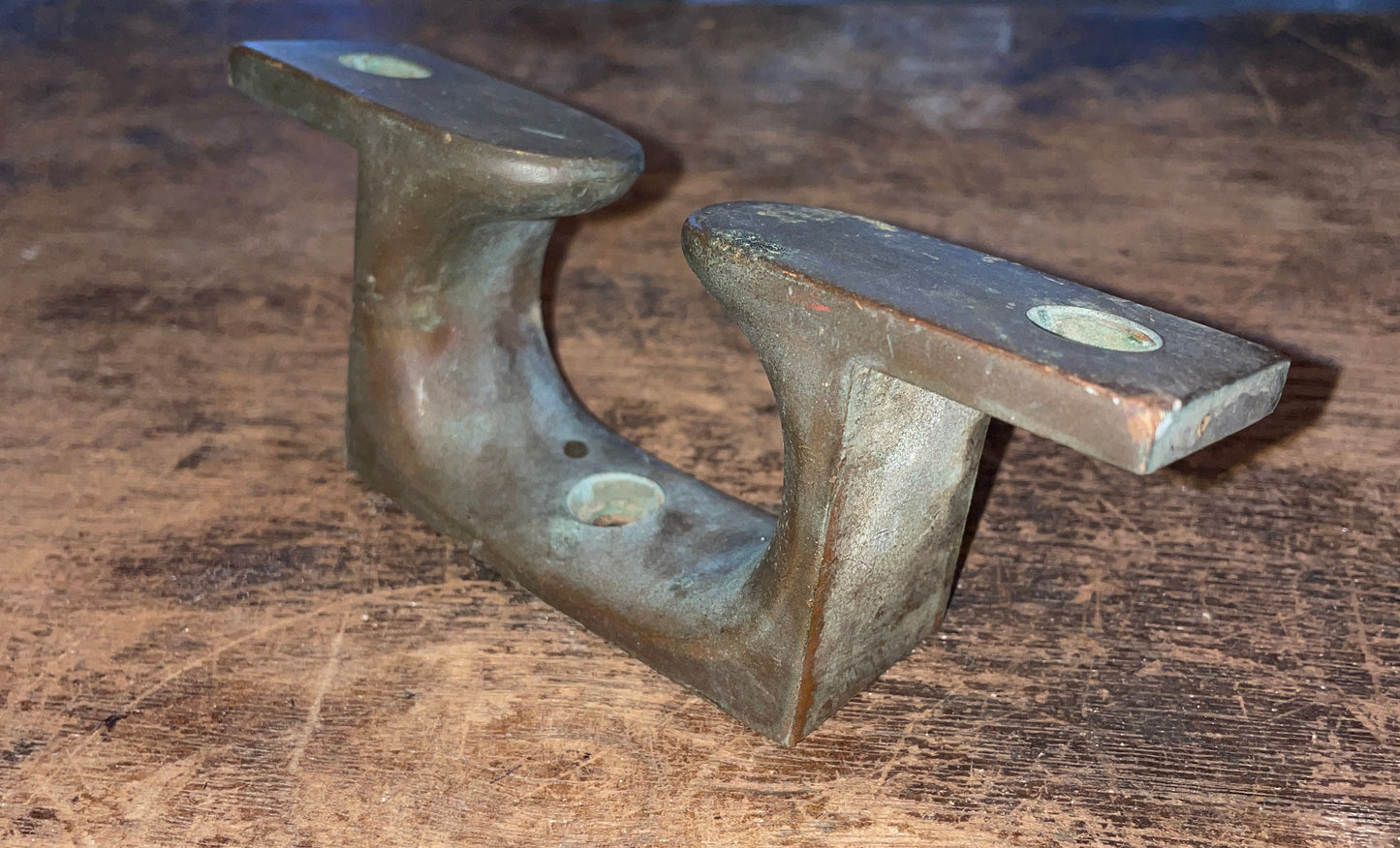 Bronze Angled Recess 5 1/2” Rail Cleat