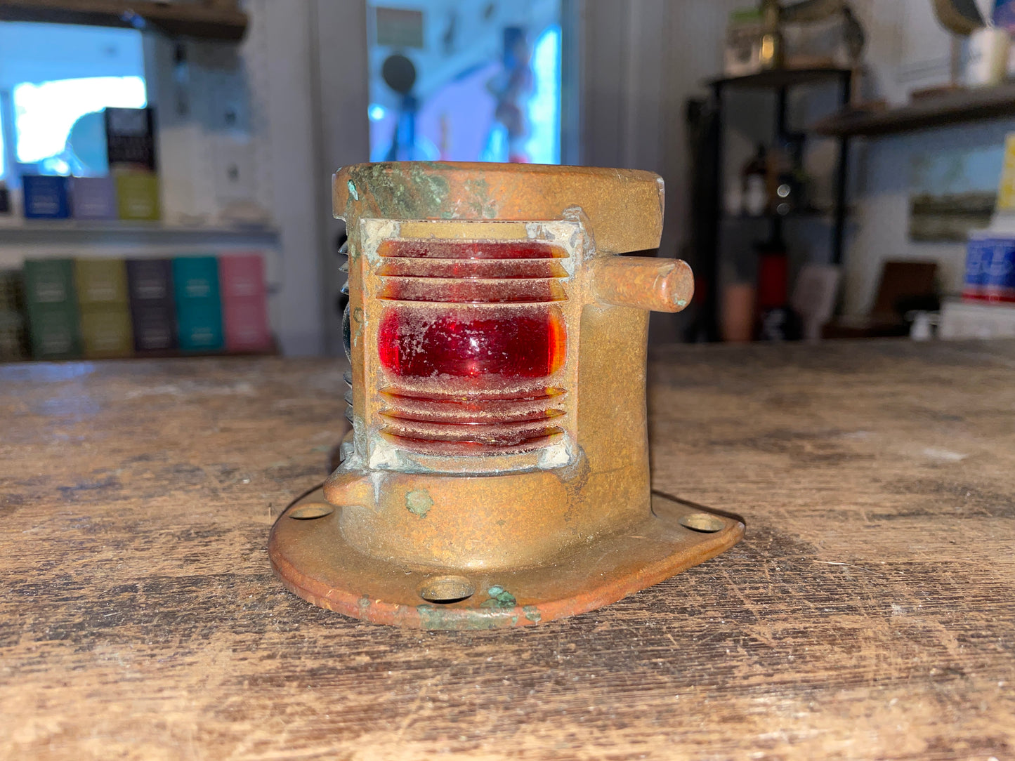 Vintage Brass Navigation Light Sailboat Parts