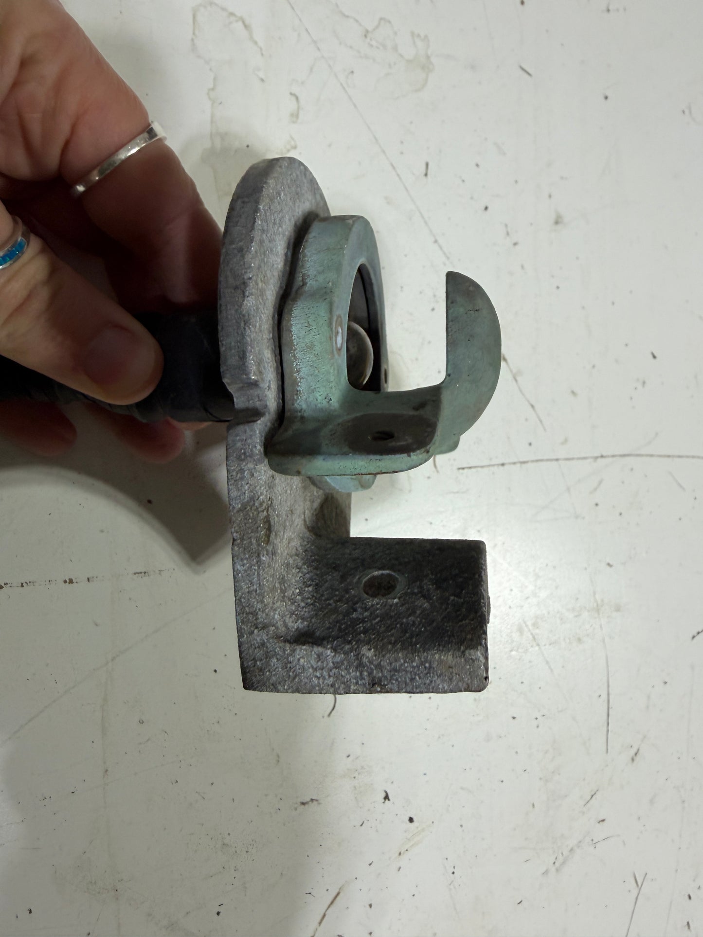 Vintage Bronze Navigation Light - NO GLASS - Pole Mount Style