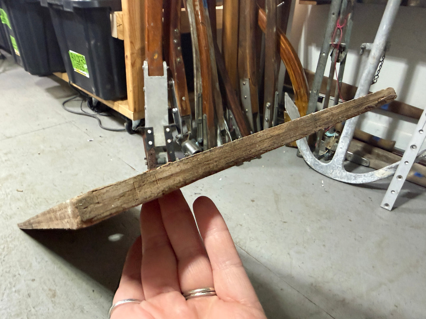 35 1/2" Long x 11" Wide x 1/2" Thick Interior Floor Board - J29 -- #310