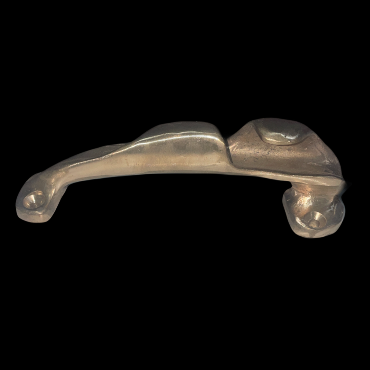 5 1/2" Long Bronze Tube Cleat - 9/16" Line