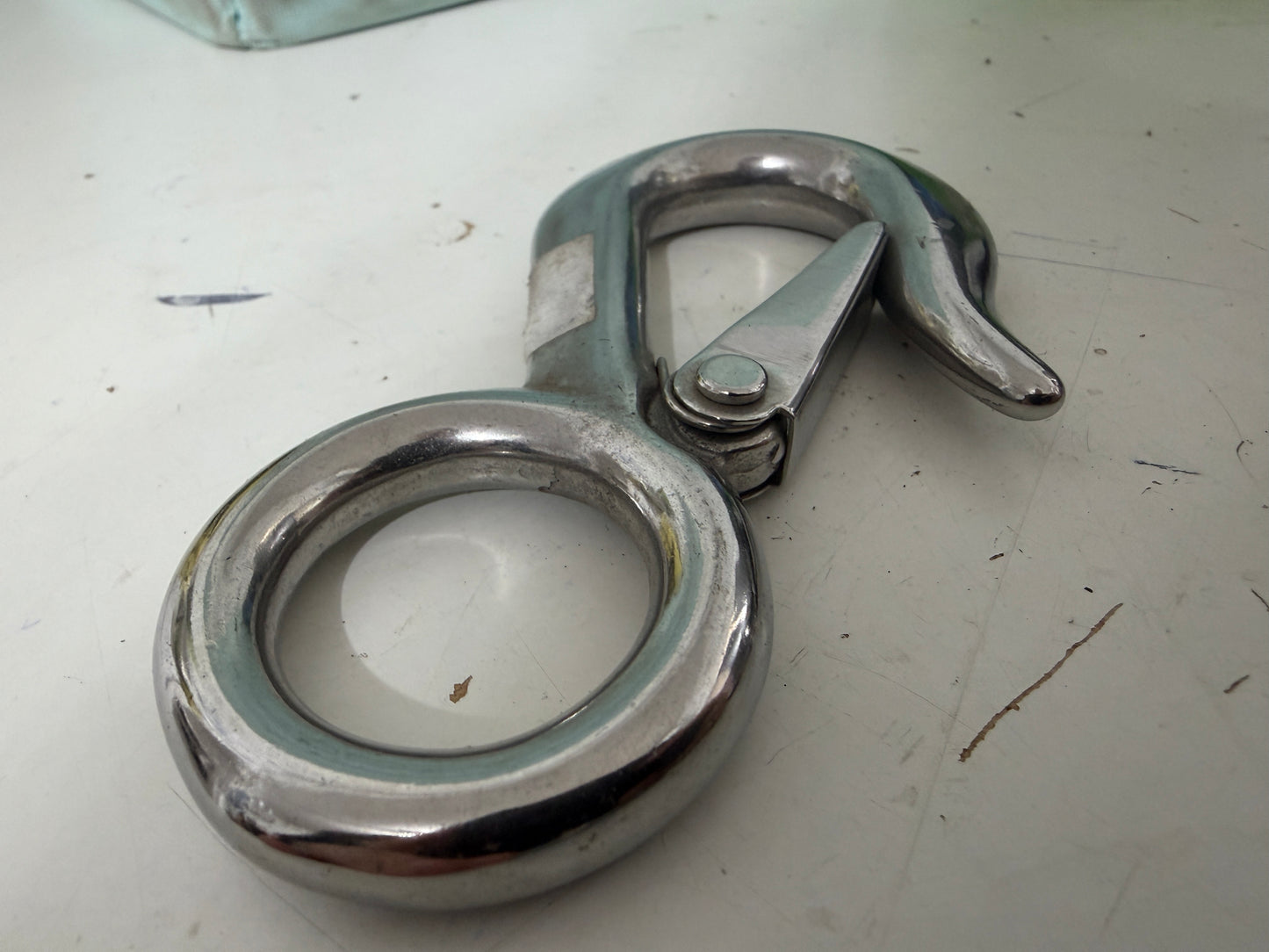 Stainless Steel Fixed Eye Clip - 1" Eye