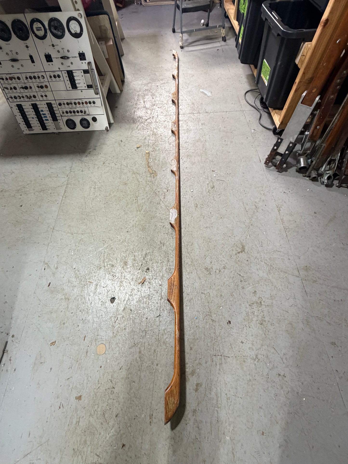 111" Long Teak Hand Rail