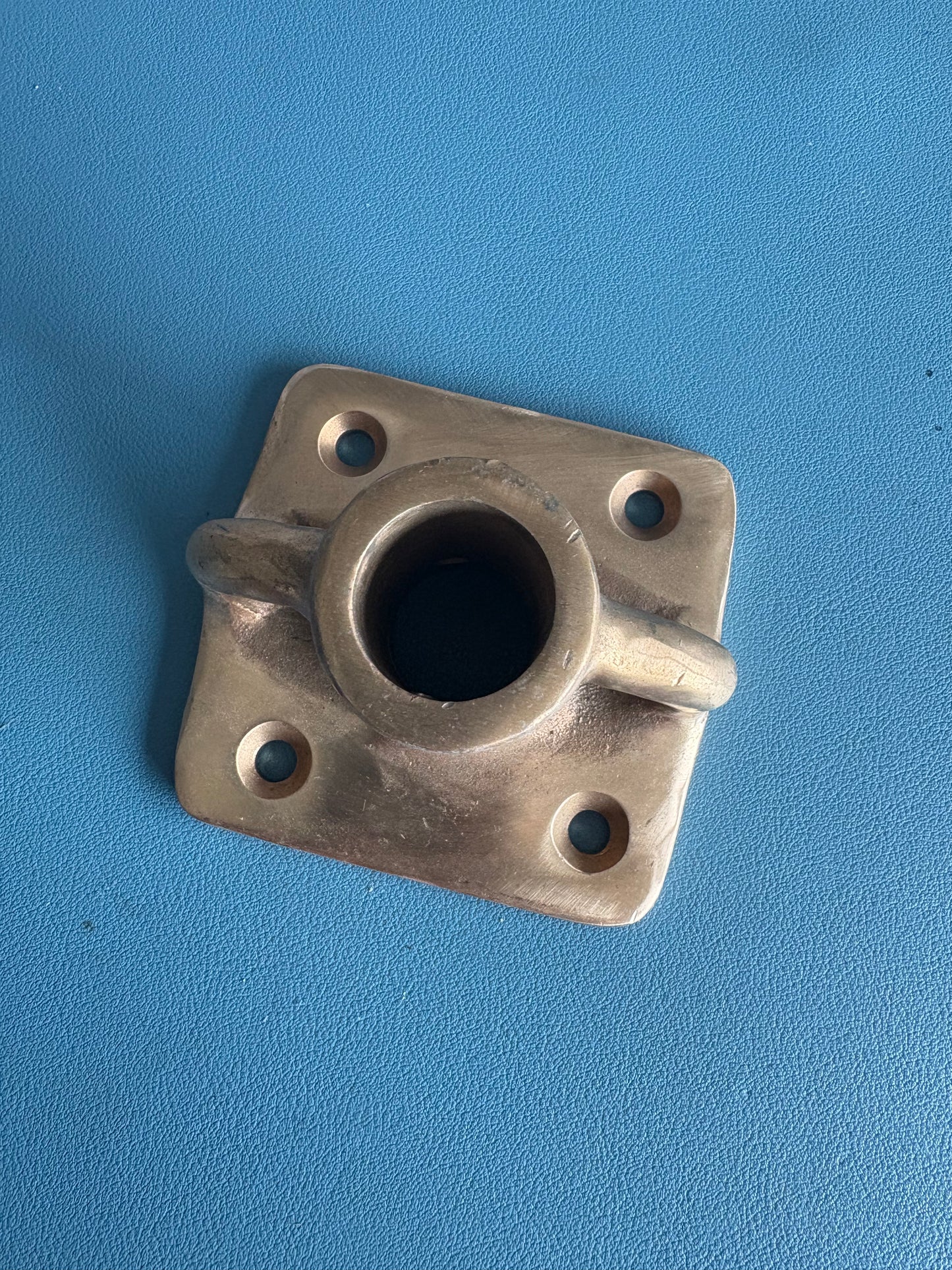 Bronze Square Stancion Base Code BB2495