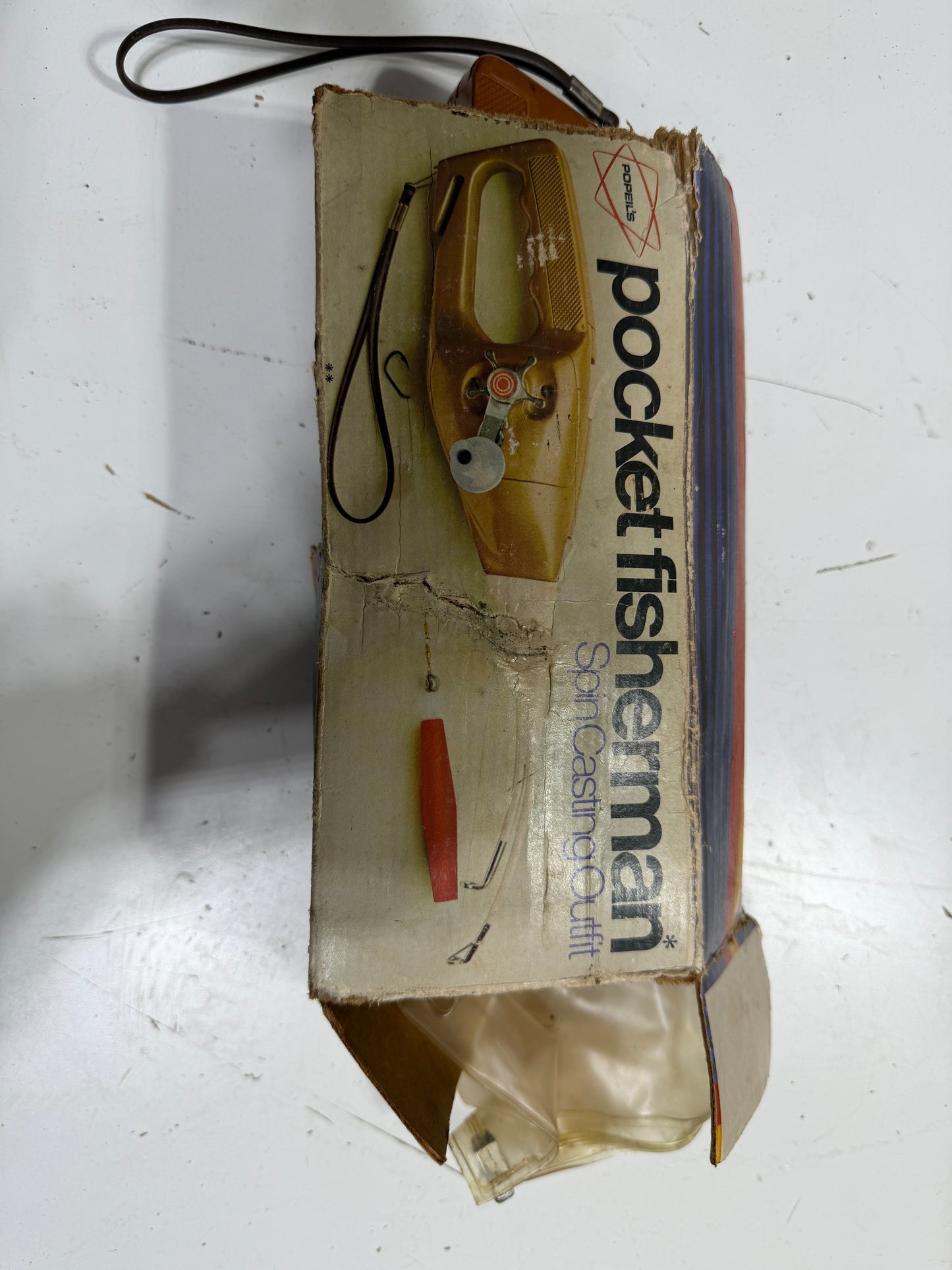 Vintage Pocket Fisherman SpinCasting Outfit Rod