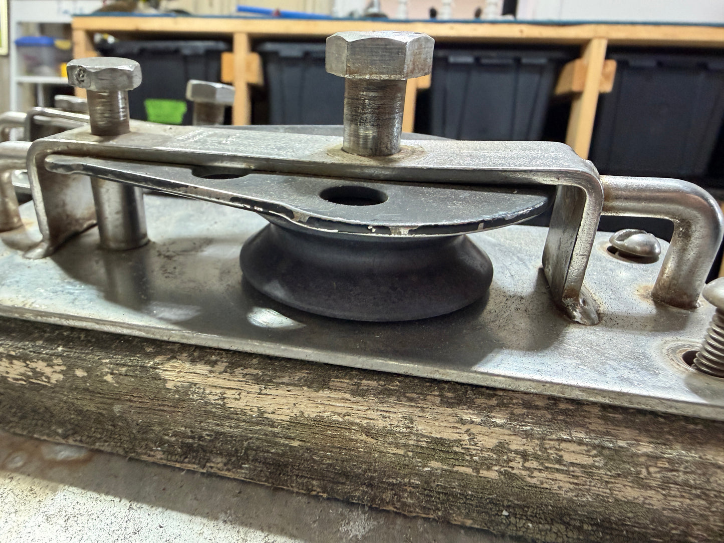 PAIR Ronstan RF12 Cheek Blocks On Mounts/Plates - 5/16" Line