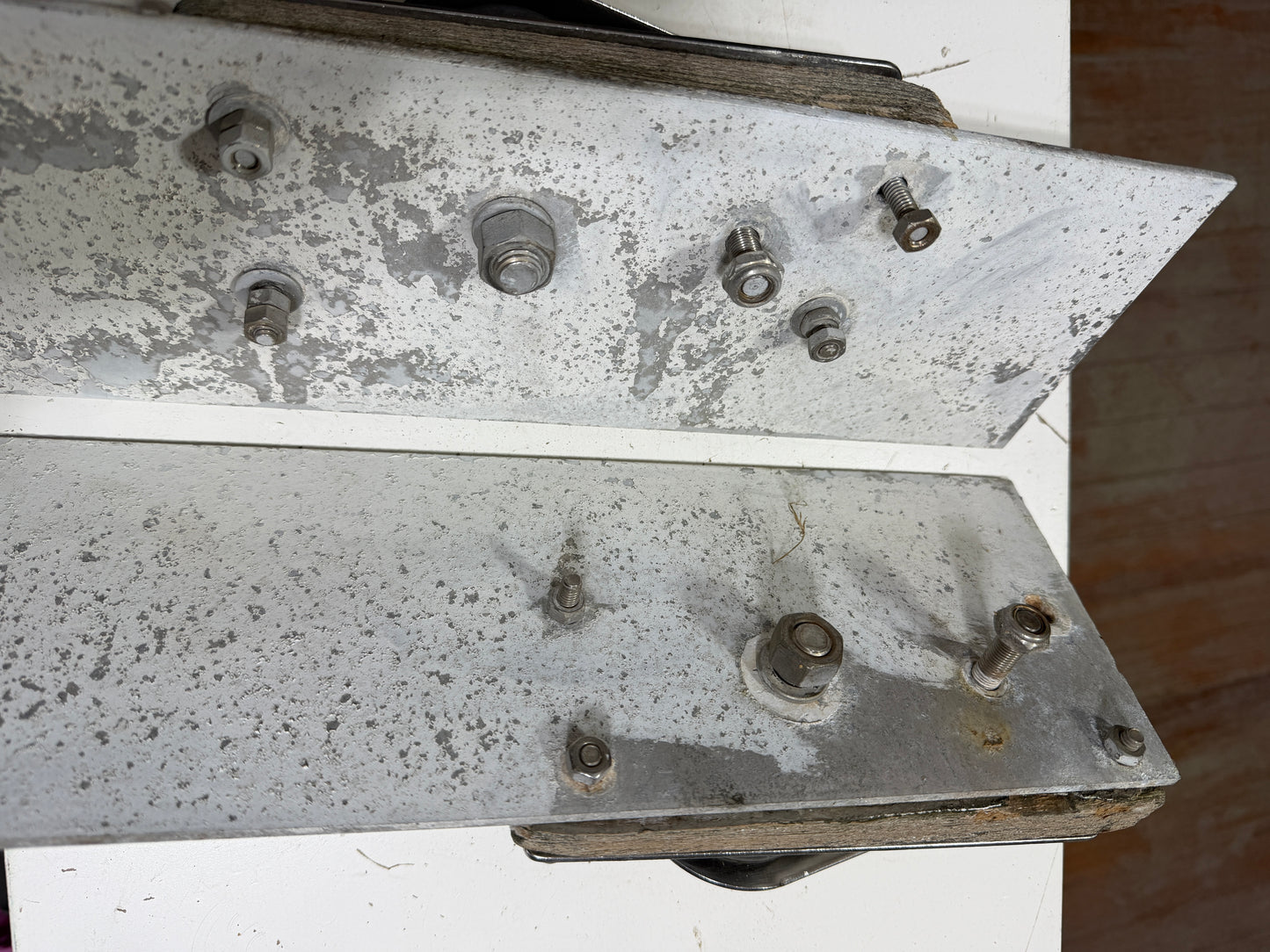 PAIR Ronstan RF12 Cheek Blocks On Mounts/Plates - 5/16" Line