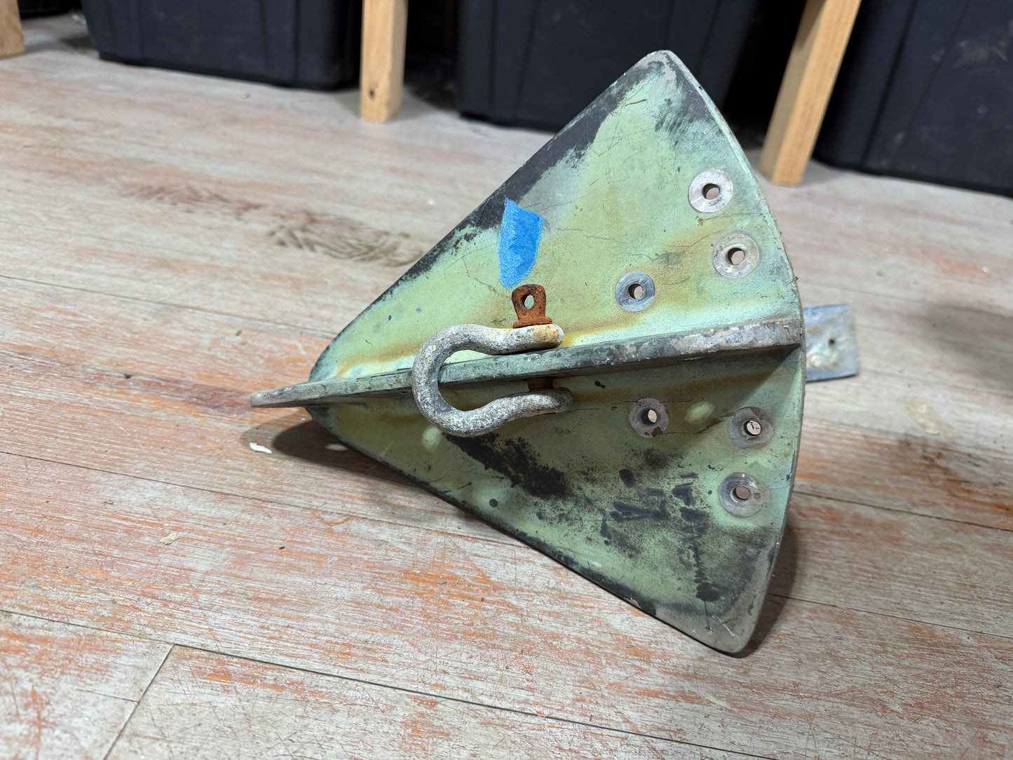 Solid Bronze Stem Strap - 14" Down Stem