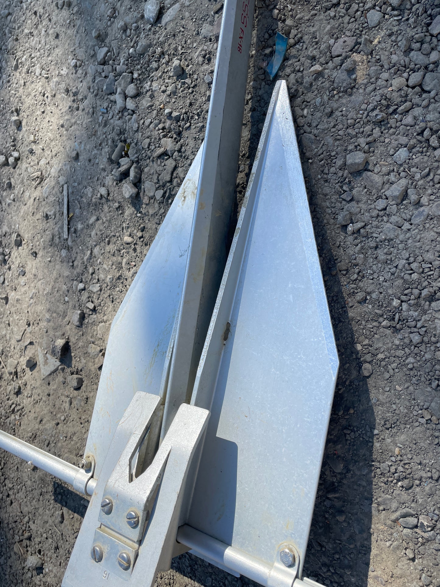 Fortress FX16 Aluminum Anchor - Already dissembled