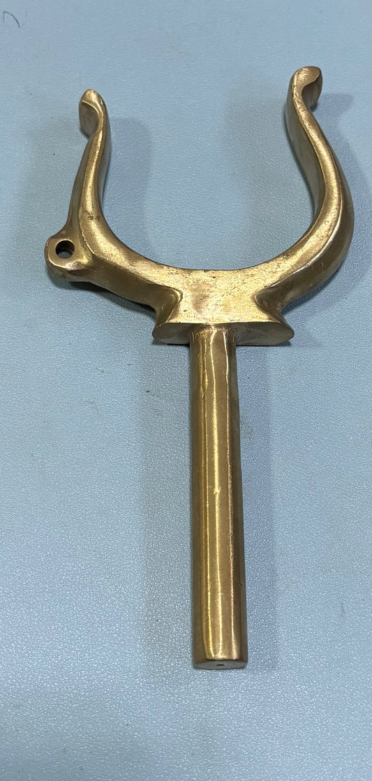 Bronze Raised Ribbed Horn Oar Lock HM0087A