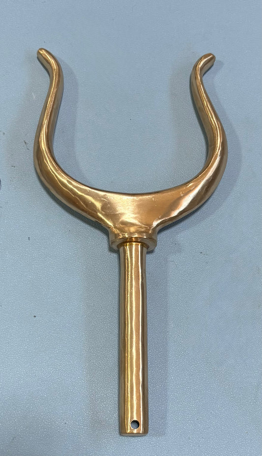 Bronze Ribbed Horn Oar Lock Code HM0093